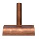 Wall Mount Copper Hood With Patina Finish Elegant